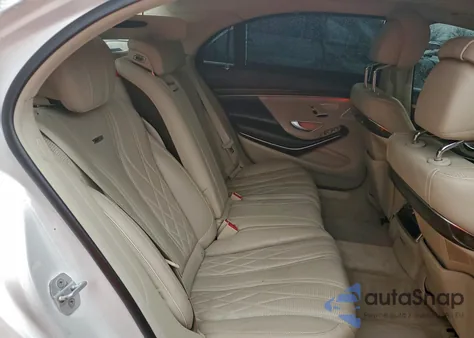 2017 Mercedes-Benz S 63 Amg z USA, uszkodzony, nr VIN WDDUG7JB5HA334848